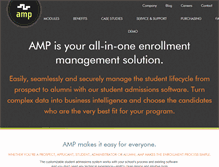 Tablet Screenshot of paperlessadmissions.com